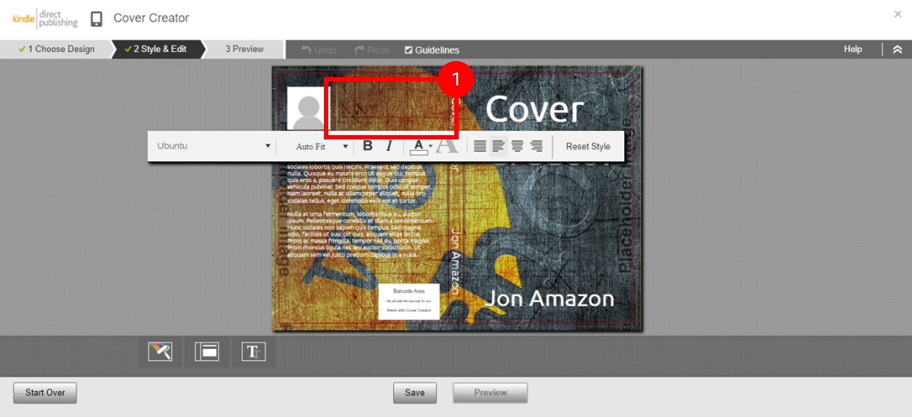cover size kindle personal documents